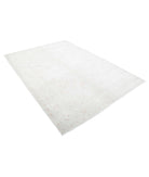 Ariana 6'4'' X 8'8'' Hand-Knotted Wool Rug 6'4'' x 8'8'' (190 X 260) / Ivory / Grey