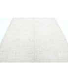 Ariana 6'4'' X 8'8'' Hand-Knotted Wool Rug 6'4'' x 8'8'' (190 X 260) / Ivory / Grey