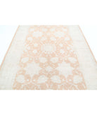 Ariana 6'4'' X 9'4'' Hand-Knotted Wool Rug 6'4'' x 9'4'' (190 X 280) / Rust / Ivory