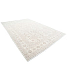 Ariana 9'7'' X 14'7'' Hand-Knotted Wool Rug 9'7'' x 14'7'' (288 X 438) / Ivory / Taupe