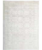 Ariana 9'10'' X 13'5'' Hand-Knotted Wool Rug 9'10'' x 13'5'' (295 X 403) / Ivory / Taupe