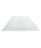 Ariana 9'0'' X 12'0'' Hand-Knotted Wool Rug 9'0'' x 12'0'' (270 X 360) / Ivory / Blue