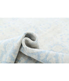 Ariana 9'0'' X 12'0'' Hand-Knotted Wool Rug 9'0'' x 12'0'' (270 X 360) / Ivory / Blue