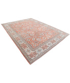 Ariana 8'10'' X 11'7'' Hand-Knotted Wool Rug 8'10'' x 11'7'' (265 X 348) / Pink / Beige