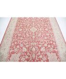 Ariana 6'10'' X 10'0'' Hand-Knotted Wool Rug 6'10'' x 10'0'' (205 X 300) / Red / Ivory