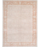 Ariana 9'10'' X 13'5'' Hand-Knotted Wool Rug 9'10'' x 13'5'' (295 X 403) / Beige / Rust