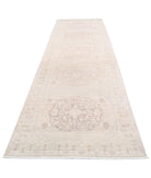 Ariana 4'1'' X 14'3'' Hand-Knotted Wool Rug 4'1'' x 14'3'' (123 X 428) / Lilac / Taupe
