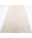 Ariana 4'1'' X 14'3'' Hand-Knotted Wool Rug 4'1'' x 14'3'' (123 X 428) / Lilac / Taupe