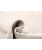 Ariana 4'1'' X 14'3'' Hand-Knotted Wool Rug 4'1'' x 14'3'' (123 X 428) / Lilac / Taupe