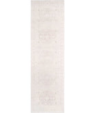 Ariana 4'1'' X 14'3'' Hand-Knotted Wool Rug 4'1'' x 14'3'' (123 X 428) / Lilac / Taupe