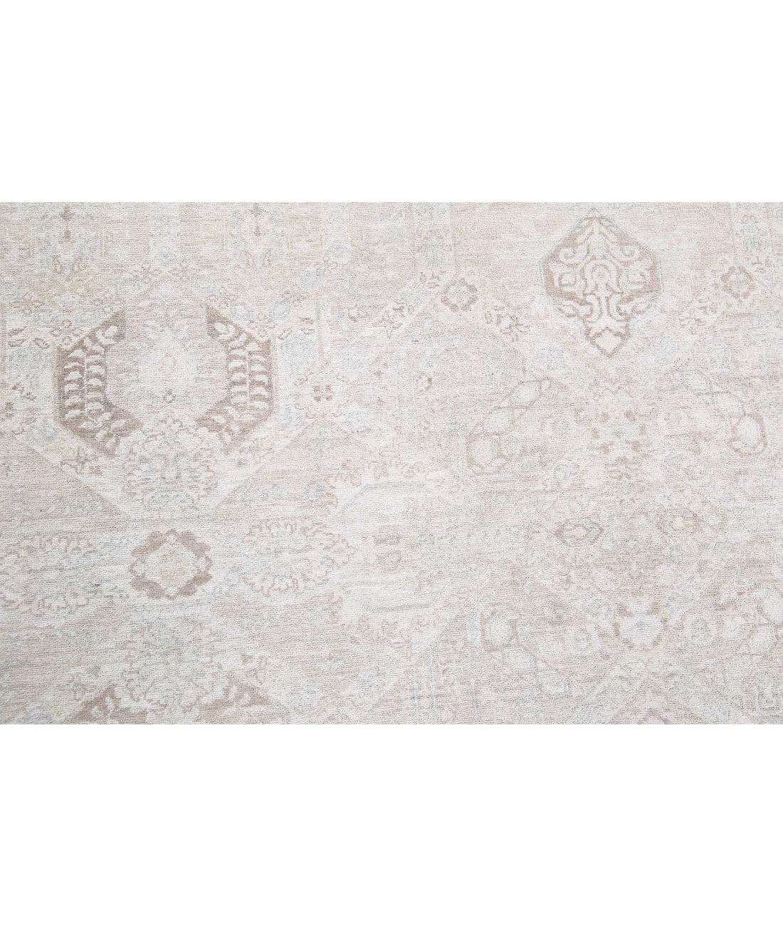 Artemix 8'7'' X 11'4'' Hand-Knotted Wool Rug 8'7'' x 11'4'' (258 X 340) / Taupe / Ivory