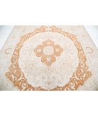 Ariana 8'8'' X 12'9'' Hand-Knotted Wool Rug 8'8'' x 12'9'' (260 X 383) / Rust / Ivory