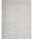 Ariana 9'1'' X 11'11'' Hand-Knotted Wool Rug 9'1'' x 11'11'' (273 X 358) / Ivory / Blue