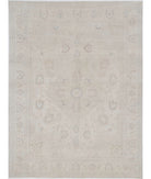 Ariana 7'9'' X 10'5'' Hand-Knotted Wool Rug 7'9'' x 10'5'' (233 X 313) / Ivory / Grey