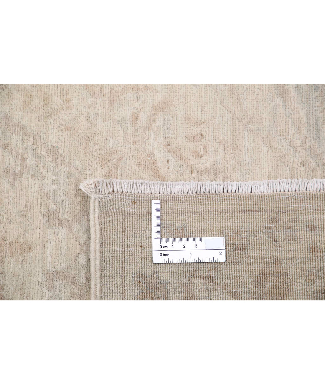 Ariana 8'2'' X 10'1'' Hand-Knotted Wool Rug 8'2'' x 10'1'' (245 X 303) / Ivory / Grey