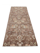 Artemix 2' 11" X 9' 7" Hand-Knotted Wool-Silk Rug 2' 11" X 9' 7" (89 X 292) / Brown / Multi