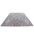 Artemix 8'11'' X 11'8'' Hand-Knotted Wool Rug 8'11'' x 11'8'' (268 X 350) / Blue / Red