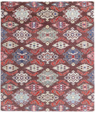 Artemix 8'0'' X 9'7'' Hand-Knotted Wool Rug 8'0'' x 9'7'' (240 X 288) / Brown / N/A