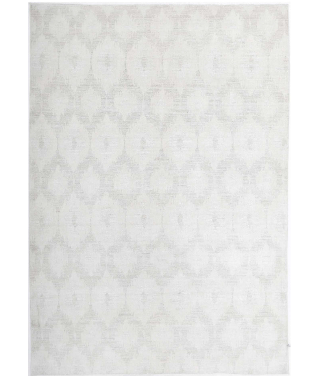 Artemix 6'1'' X 8'10'' Hand-Knotted Wool Rug 6'1'' x 8'10'' (183 X 265) / Grey / Ivory