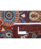 Artemix 9'1'' X 11'7'' Hand-Knotted Wool Rug 9'1'' x 11'7'' (273 X 348) / Red / Blue