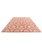 Artemix 9'3'' X 12'2'' Hand-Knotted Wool Rug 9'3'' x 12'2'' (278 X 365) / Red / Ivory