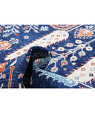 Artemix 9'1'' X 15'8'' Hand-Knotted Wool Rug 9'1'' x 15'8'' (273 X 470) / Blue / Rust