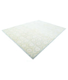 Artemix 8'11'' X 11'10'' Hand-Knotted Wool Rug 8'11'' x 11'10'' (268 X 355) / Blue / Ivory