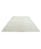 Artemix 8'11'' X 11'10'' Hand-Knotted Wool Rug 8'11'' x 11'10'' (268 X 355) / Blue / Ivory