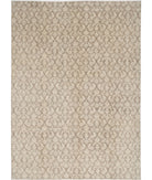 Artemix 10'7'' X 14'8'' Hand-Knotted Wool Rug 10'7'' x 14'8'' (318 X 440) / Brown / Ivory