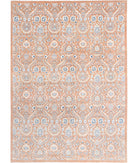 Artemix 9'10'' X 13'6'' Hand-Knotted Wool Rug 9'10'' x 13'6'' (295 X 405) / Brown / Blue