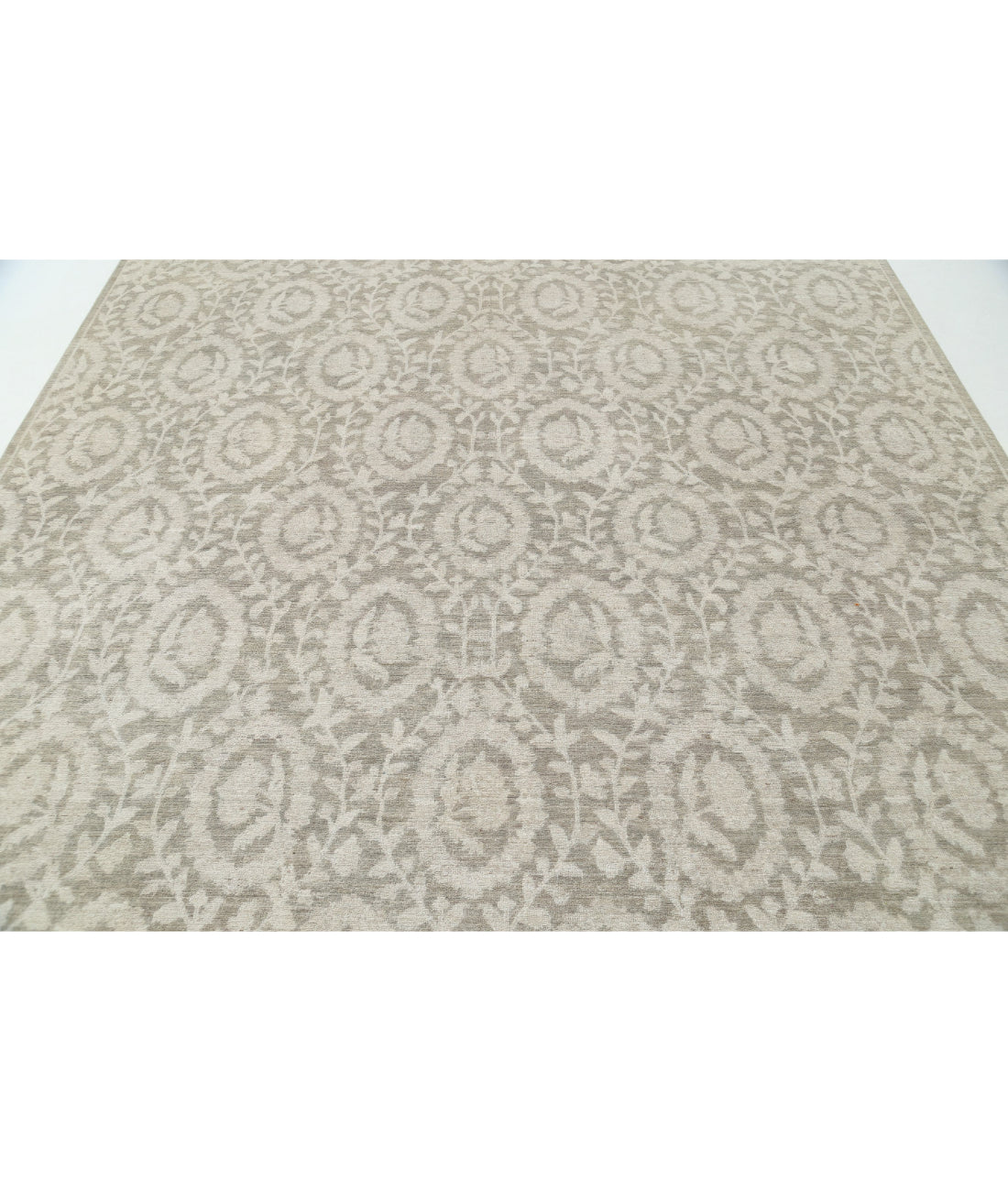 Artemix 8'8'' X 11'7'' Hand-Knotted Wool Rug 8'8'' x 11'7'' (260 X 348) / Taupe / Ivory