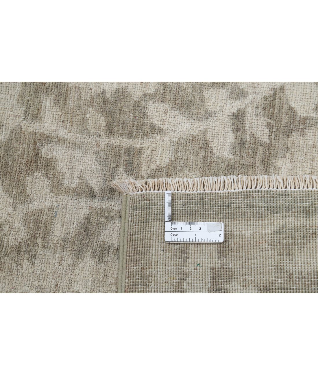 Artemix 8'8'' X 11'7'' Hand-Knotted Wool Rug 8'8'' x 11'7'' (260 X 348) / Taupe / Ivory