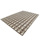 Artemix 8'8'' X 12'2'' Hand-Knotted Wool Rug 8'8'' x 12'2'' (260 X 365) / Brown / Ivory