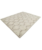 Artemix 8'7'' X 10'10'' Hand-Knotted Wool Rug 8'7'' x 10'10'' (258 X 325) / Brown / Ivory