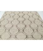 Artemix 8'7'' X 10'10'' Hand-Knotted Wool Rug 8'7'' x 10'10'' (258 X 325) / Brown / Ivory