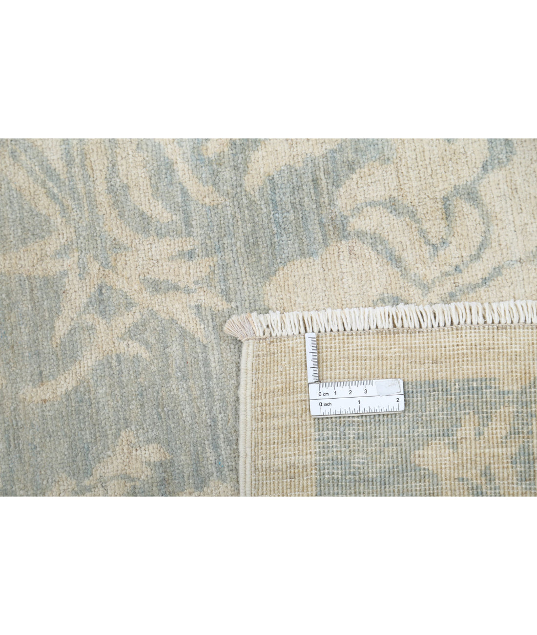 Artemix 8'1'' X 9'9'' Hand-Knotted Wool Rug 8'1'' x 9'9'' (243 X 293) / Grey / Ivory