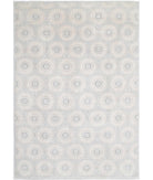 Artemix 9'9'' X 13'11'' Hand-Knotted Wool Rug 9'9'' x 13'11'' (293 X 418) / Blue / Ivory