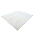 Ariana 7'9'' X 9'4'' Hand-Knotted Wool Rug 7'9'' x 9'4'' (233 X 280) / Ivory / Gold