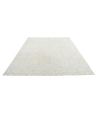 Ariana 7'9'' X 9'4'' Hand-Knotted Wool Rug 7'9'' x 9'4'' (233 X 280) / Ivory / Gold