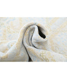 Ariana 7'9'' X 9'4'' Hand-Knotted Wool Rug 7'9'' x 9'4'' (233 X 280) / Ivory / Gold