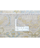 Ariana 7'9'' X 9'4'' Hand-Knotted Wool Rug 7'9'' x 9'4'' (233 X 280) / Ivory / Gold