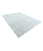 Ariana 8'10'' X 11'5'' Hand-Knotted Wool Rug 8'10'' x 11'5'' (265 X 343) / Teal / Teal