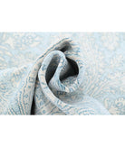 Ariana 8'10'' X 11'5'' Hand-Knotted Wool Rug 8'10'' x 11'5'' (265 X 343) / Teal / Teal