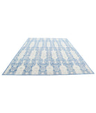 Artemix 8'9'' X 11'3'' Hand-Knotted Wool Rug 8'9'' x 11'3'' (263 X 338) / Blue / Ivory