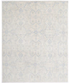 Artemix 8'0'' X 10'0'' Hand-Knotted Wool Rug 8'0'' x 10'0'' (240 X 300) / Ivory / Blue