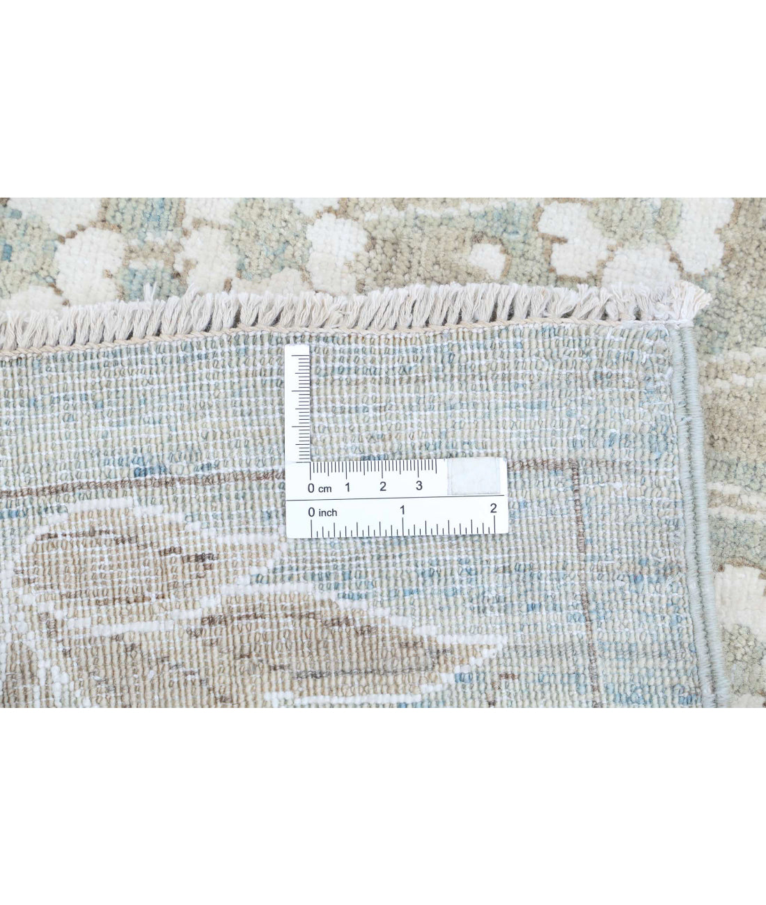 Ariana 4'10'' X 5'10'' Hand-Knotted Wool Rug 4'10'' x 5'10'' (145 X 175) / Green / N/A