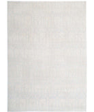 Artemix 8'0'' X 11'3'' Hand-Knotted Wool Rug 8'0'' x 11'3'' (240 X 338) / Ivory / Blue