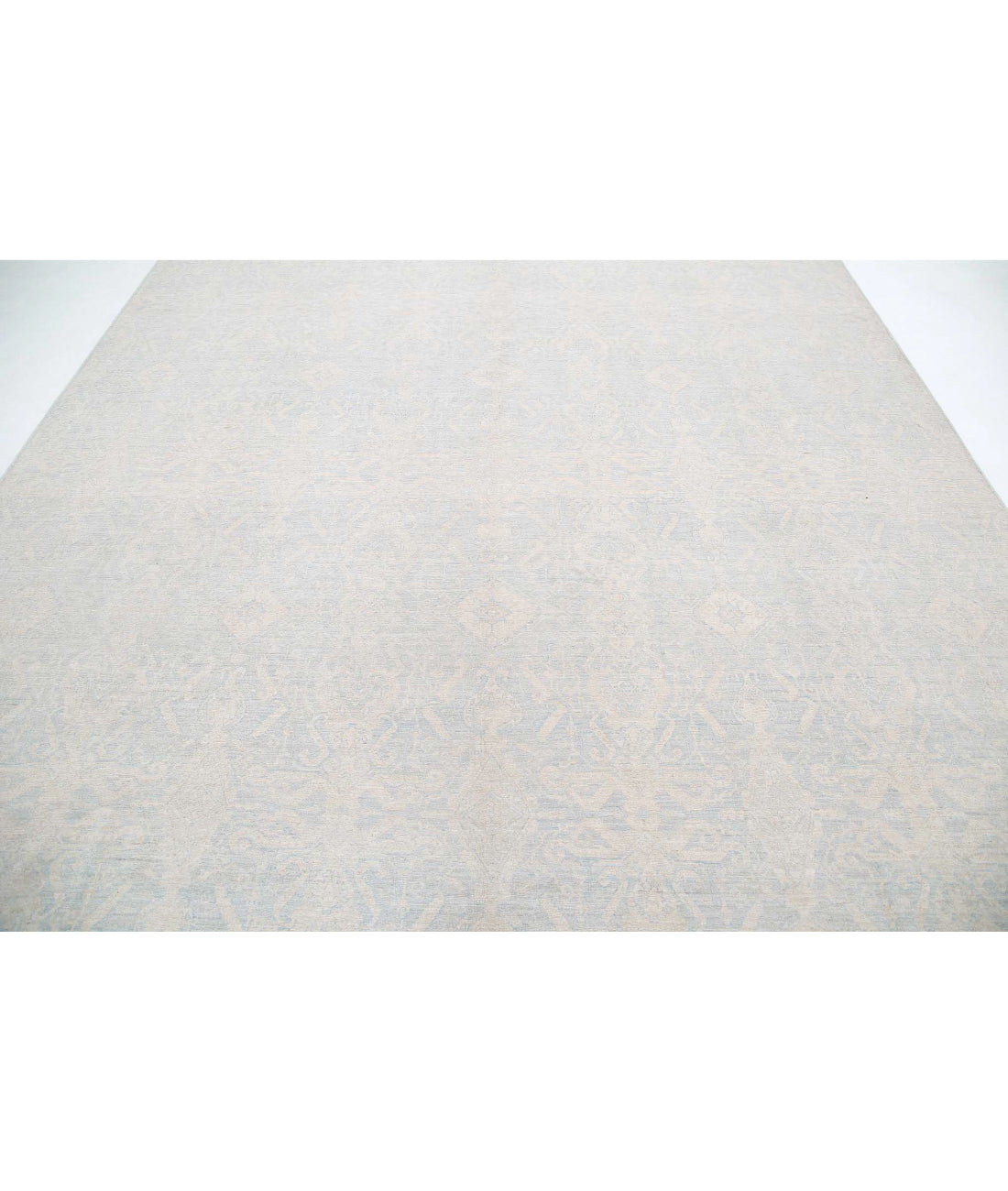 Artemix 9'4'' X 13'1'' Hand-Knotted Wool Rug 9'4'' x 13'1'' (280 X 393) / Grey / Ivory