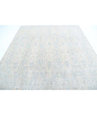 Artemix 8'0'' X 9'6'' Hand-Knotted Wool Rug 8'0'' x 9'6'' (240 X 285) / Ivory / Blue