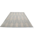 Artemix 7'11'' X 10'4'' Hand-Knotted Wool Rug 7'11'' x 10'4'' (238 X 310) / Blue / Ivory